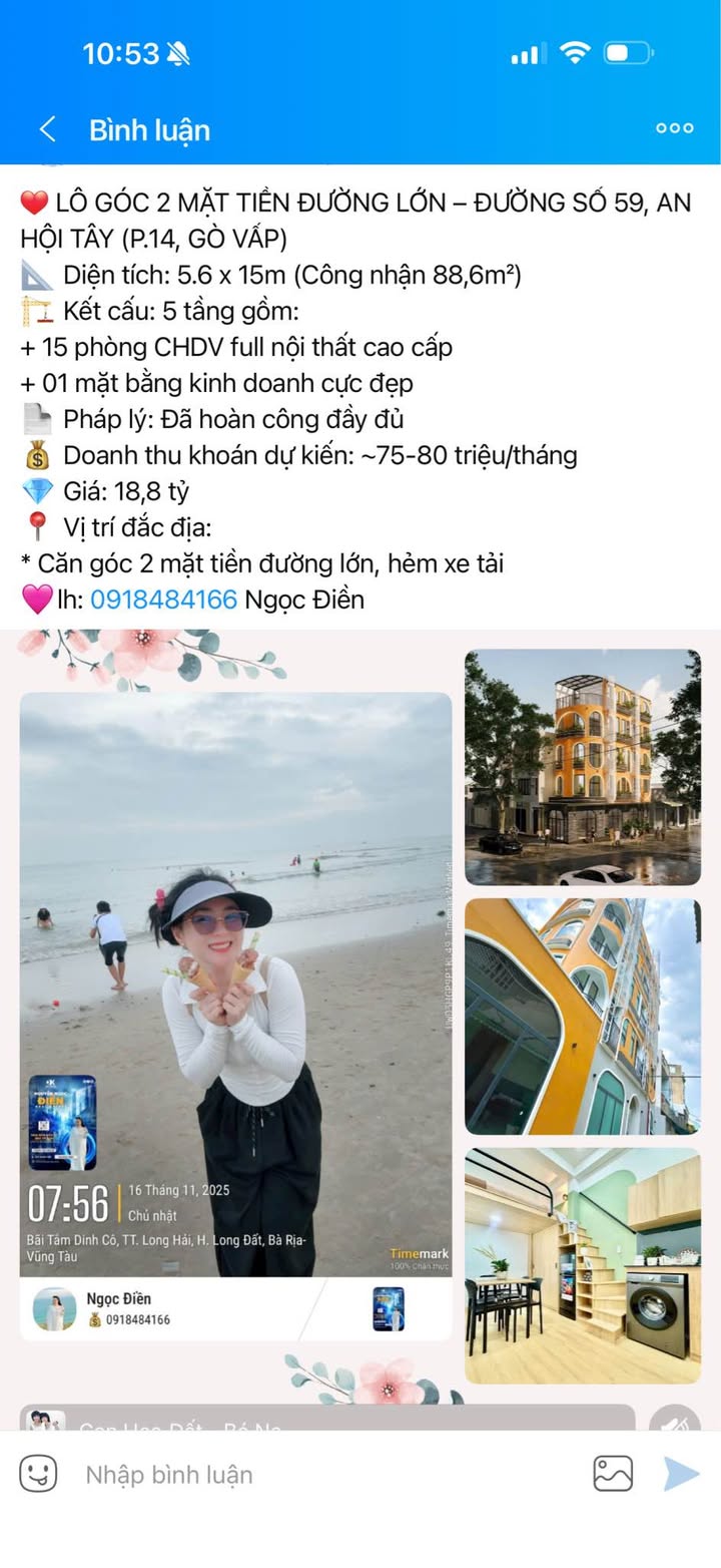 Nhà Phố Mặt Tiền Kinh Doanh Gò Vấp - 88.6m², 5 Tầng, 18.8 Tỷ