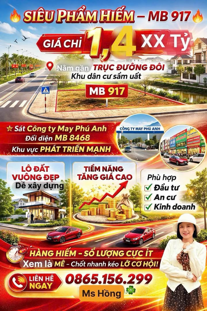 Đất nền Đông Vinh 100m² - Sổ đỏ chính chủ - Kinh doanh đắc địa