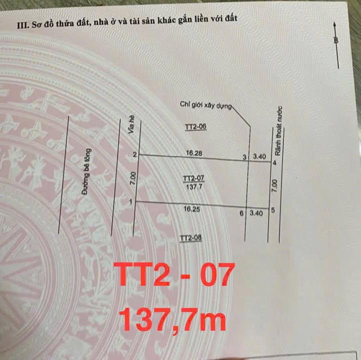 Đất nền Võng Xuyên Phúc Thọ 138m² giá 5.5 tỷ - Sổ đỏ chính chủ