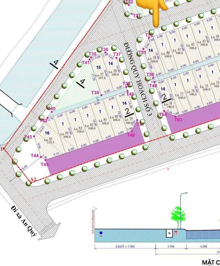 Đất nền KDC An Thái, An Lão 108m² - Sổ đỏ chính chủ!