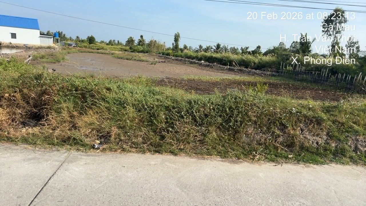 Đất nền Ấp Mỹ Bình, Cà Mau 550m² - Pháp lý rõ ràng!