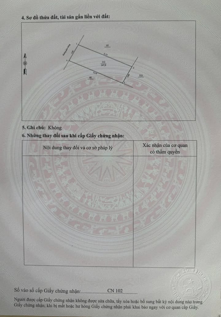 Đất nền Thanh Miếu Việt Trì 147.9m² - Sổ đỏ chính chủ, nở hậu đẹp!