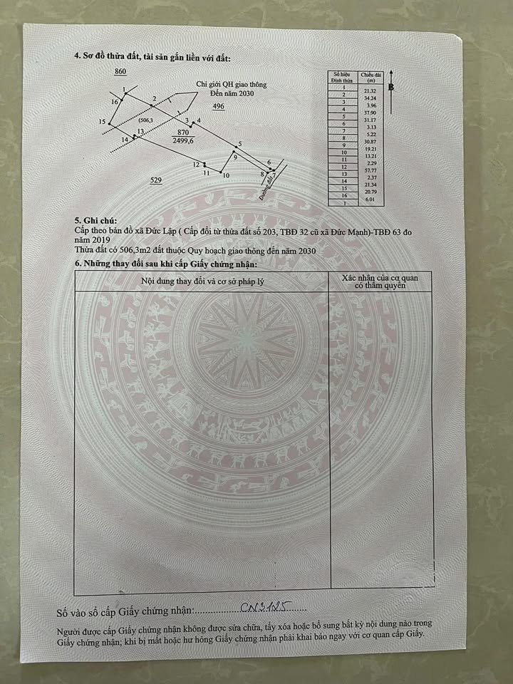 Đất nền Vinh Đức Đắk Mil 900m² - Sổ đỏ chính chủ, giá tốt!