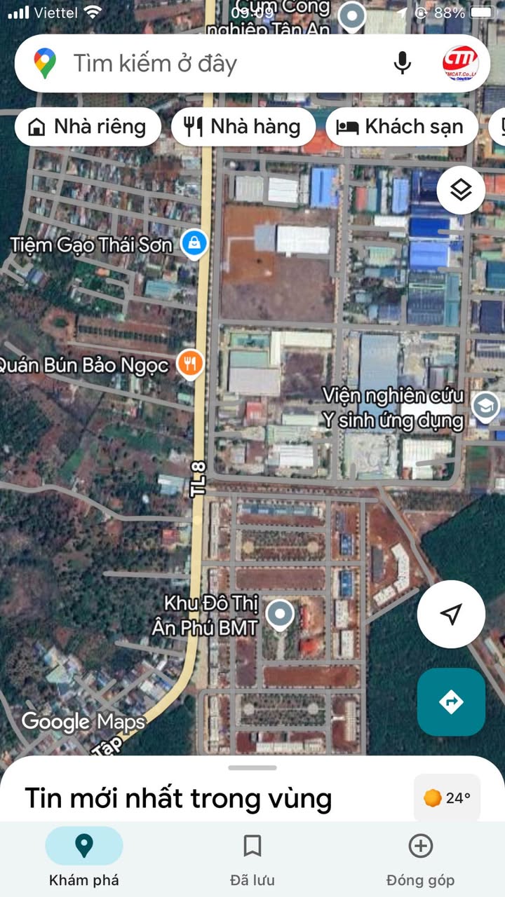 Đất nền Phường Tân Lợi BMT 168m² giá 3.128 tỷ - Sổ đỏ chính chủ