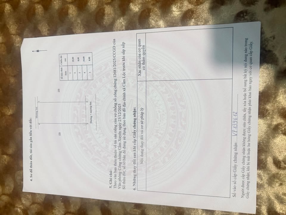 Đất nền Cẩm Trung, Cẩm Xuyên 8.2m² giá 4xx triệu - Sổ đỏ sẵn sàng giao dịch!