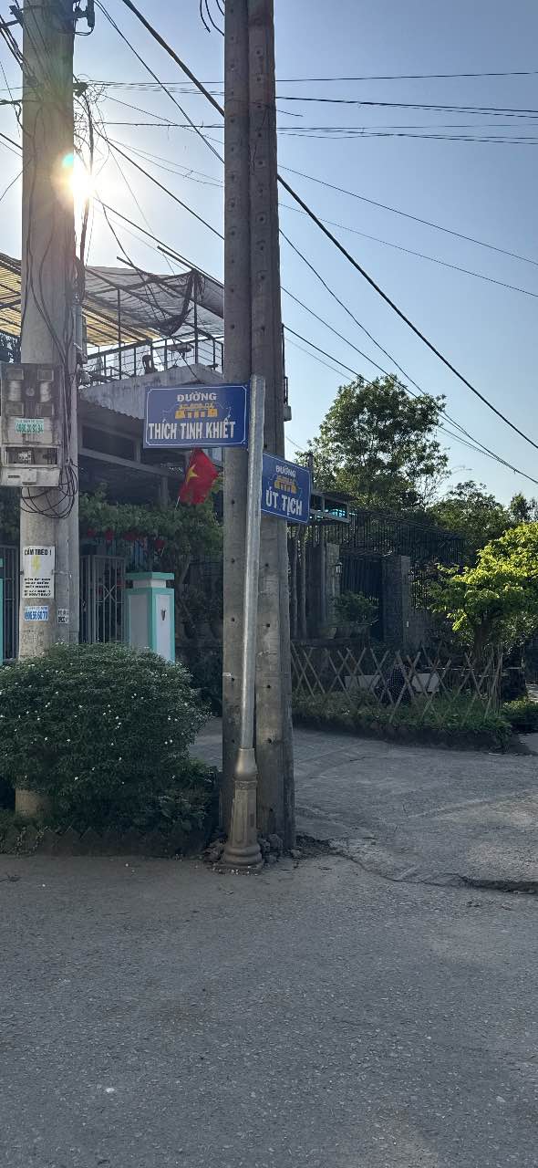 Đất nền Mặt tiền Thích Tịnh Khiết Huế 100m² - Đất thổ cư 100%!