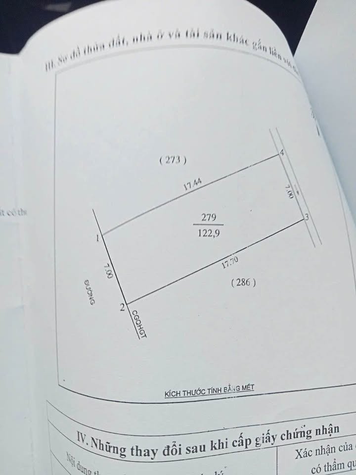 Đất nền 123m² đường Nhân Nghĩa, TP Vinh - Sổ đỏ sẵn sàng giao dịch
