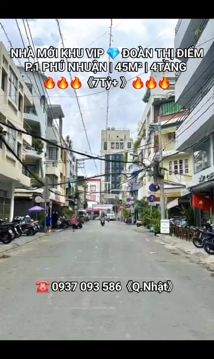 Nhà riêng Đoàn Thị Điểm Phú Nhuận 45m² 7 tỷ+ - Sổ hồng sẵn!