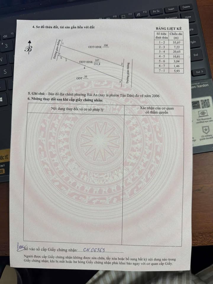 Đất nền Hải An Nghi Sơn 252m² giá 600 triệu - Sổ đỏ chính chủ!