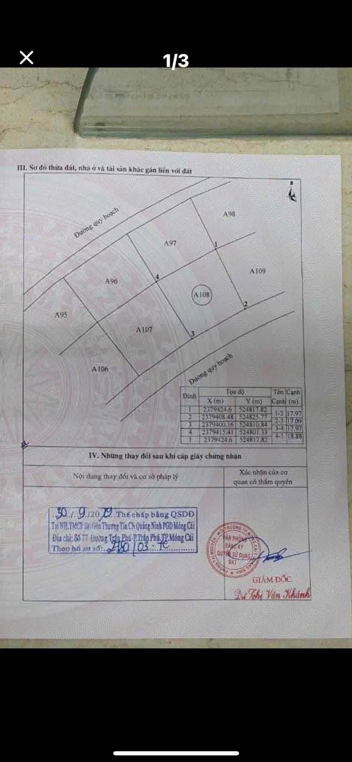 Đất nền Phượng Hoàng, Móng Cái - 322.8m² Hướng hồ, Giá tốt đầu năm