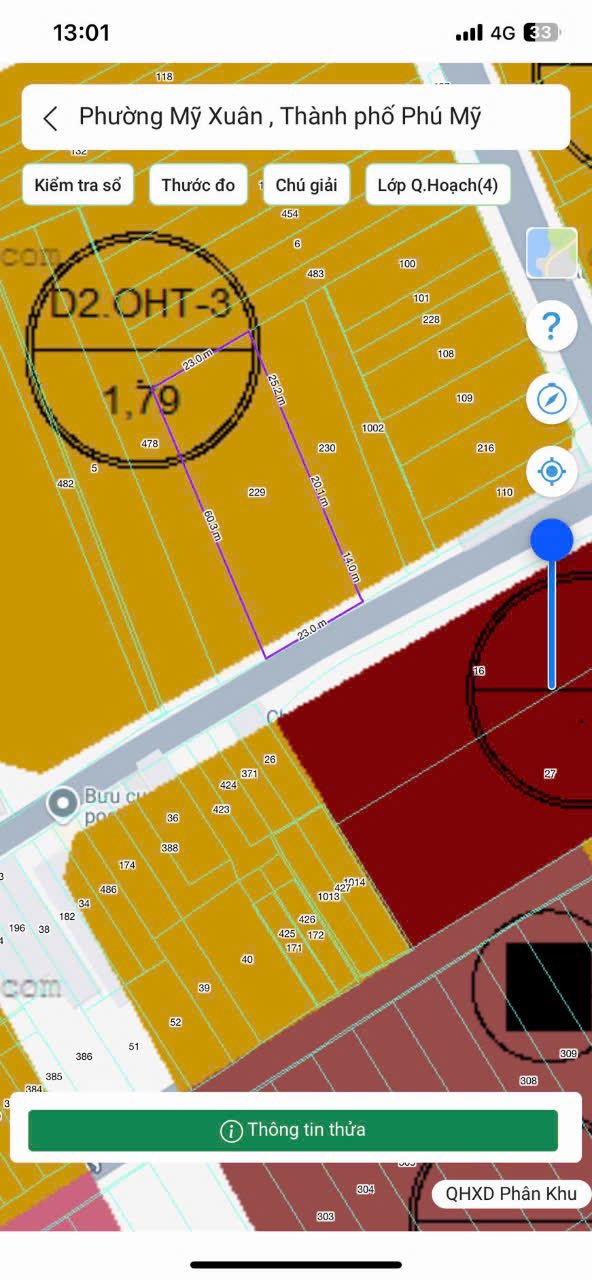 Đất nền Mỹ Xuân Phú Mỹ 200m² giá 2 tỷ - Sổ đỏ chính chủ