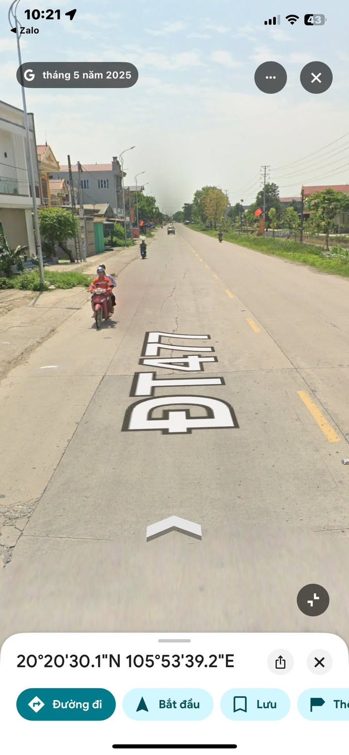 Đất Nền Mặt Tiền Đường 477, Gia Viễn, Ninh Bình - 160m² - Giá Thỏa Thuận