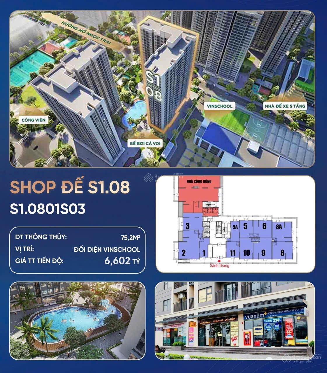 Shophouse Vinhomes Ocean Park 75m² - Kinh doanh & Sống Lý Tưởng Tại Gia Lâm