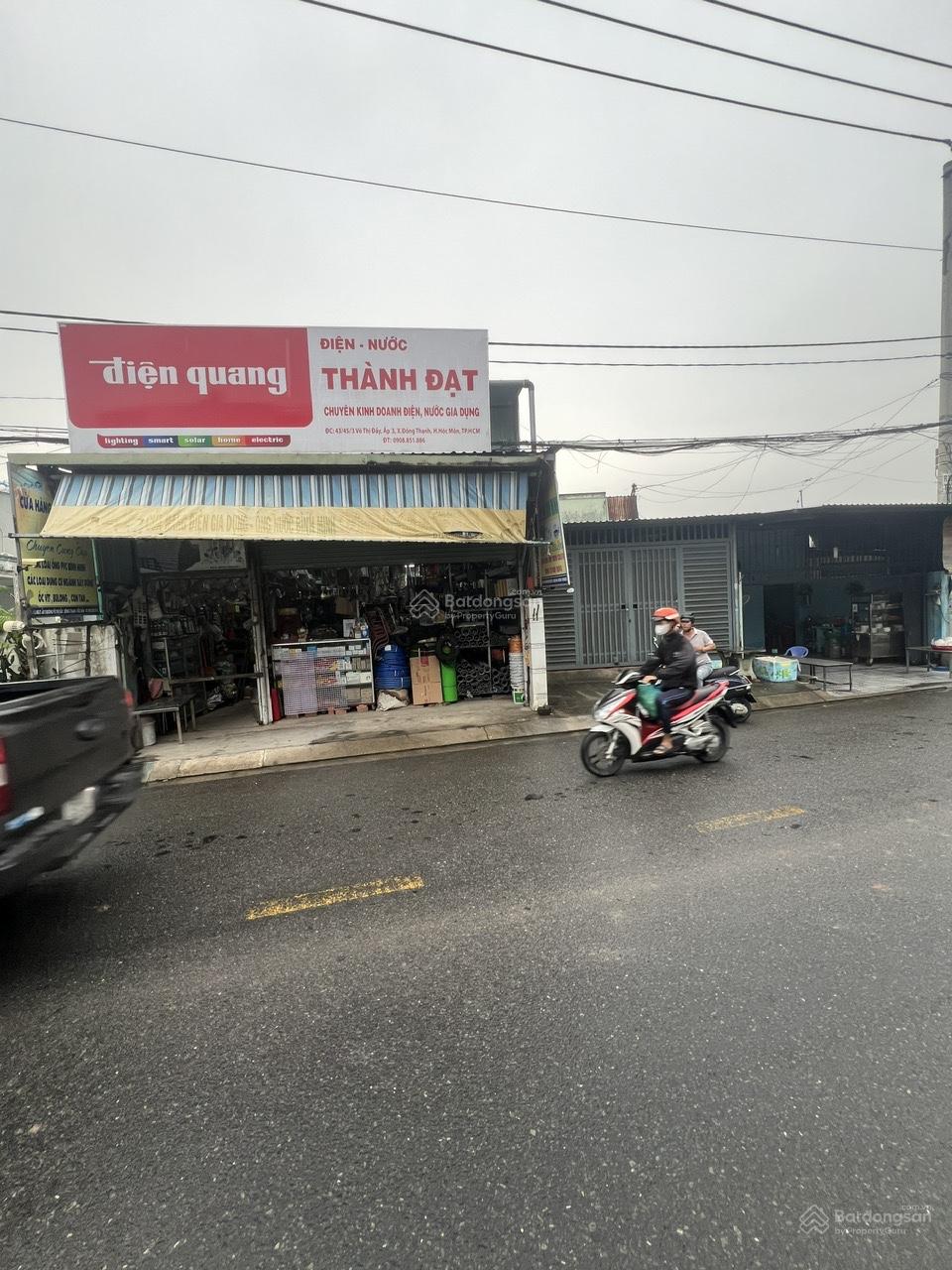 Nhà Mặt Tiền Đặng Thúc Vịnh Hóc Môn 110m² - Kinh Doanh/Ở Ngay