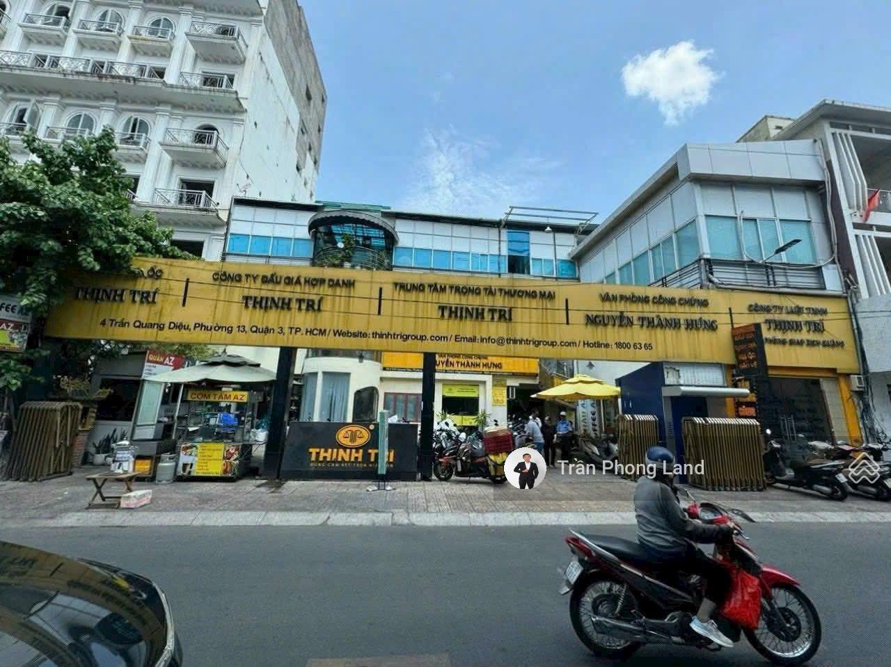 Nhà Mặt Tiền Trần Quang Diệu Q3 400m² - Mặt Tiền Kinh Doanh Đa Ngành!