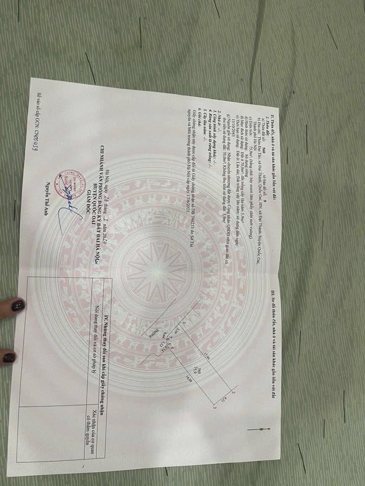 Đất nền Thôn Đại Tảo 75.9m² - Tiềm năng tăng giá vượt trội!