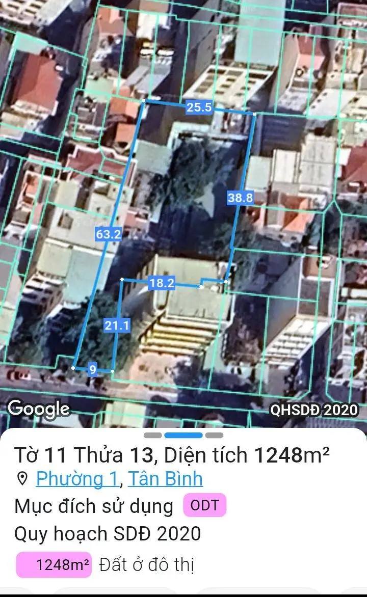 Biệt thự & Tòa nhà Nguyễn Trọng Tuyển Tân Bình 1225m² - Vị trí đắc địa!