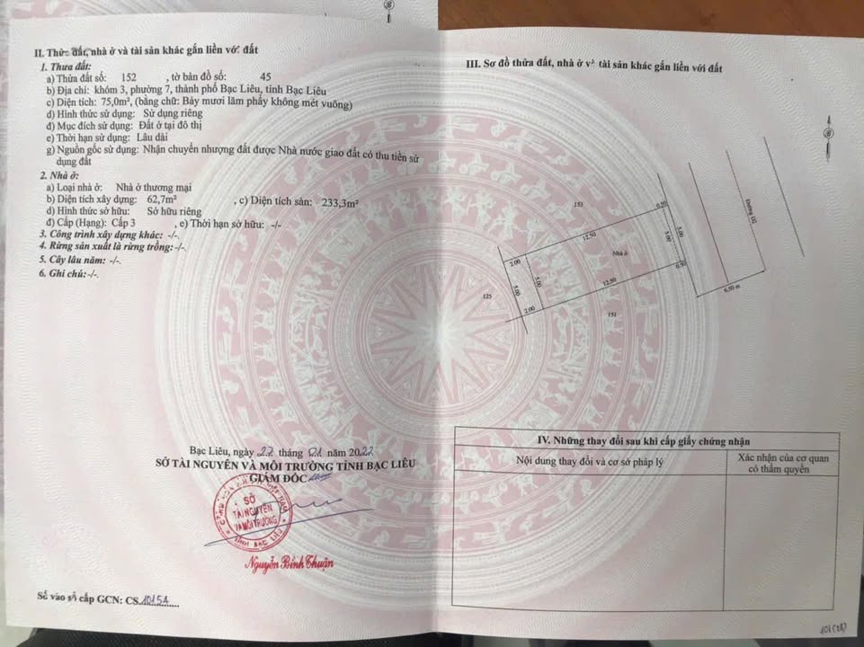 Shophouse Vincom Bạc Liêu 75m² giá 6.5 tỷ - Vị trí đắc địa!