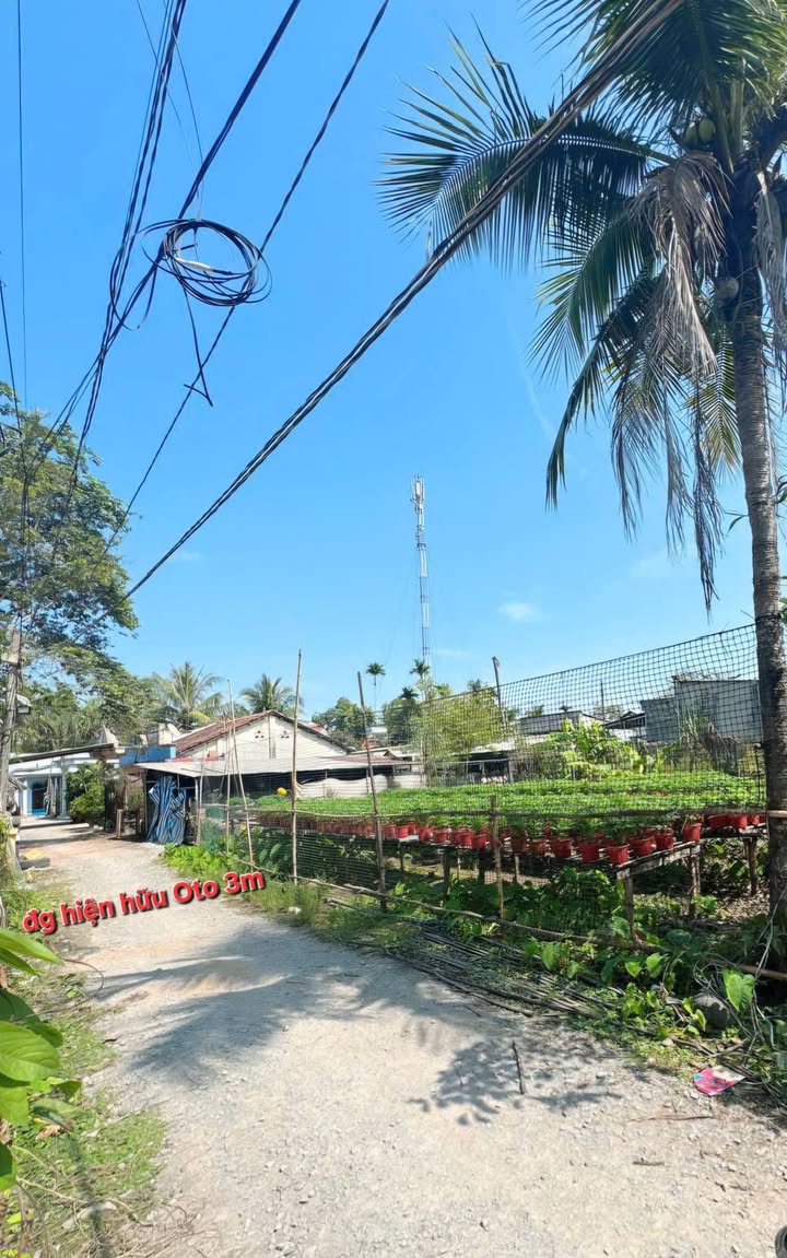 Bán đất thổ cư 82m² mặt tiền Lý Thái Tổ, Nhà Bè - Giá 1 tỷ