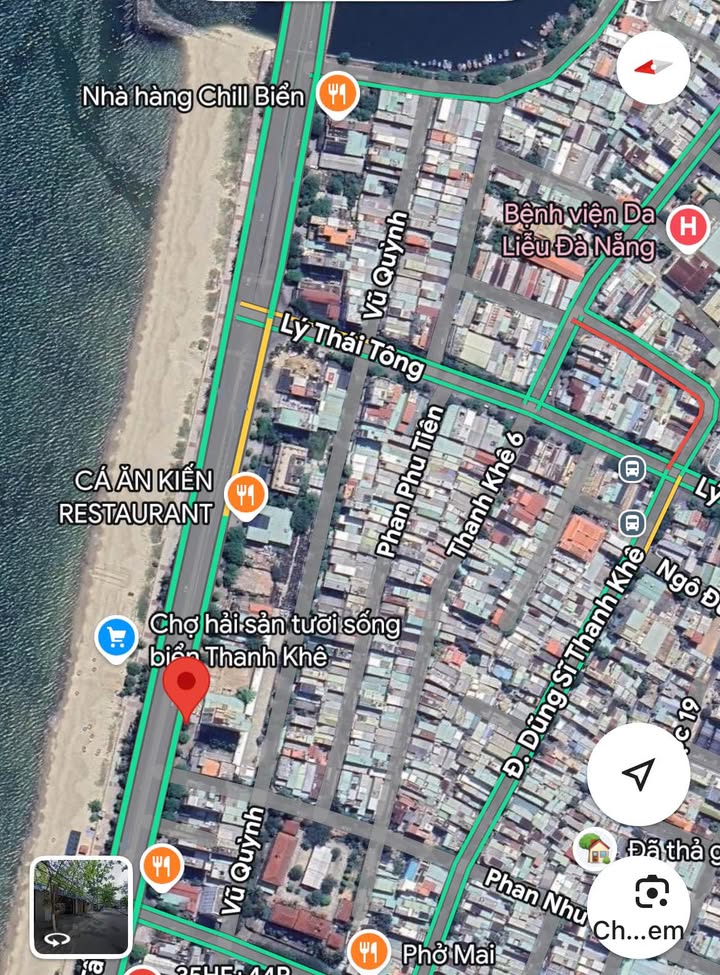 Nhà Phố Nguyễn Tất Thành, Đà Nẵng 117m² - Mặt tiền biển, bán gấp!