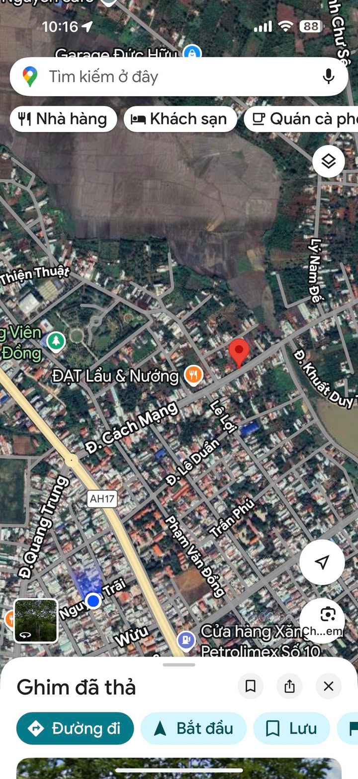 Bán đất mặt tiền Cách Mạng Chư Sê 160m² - Sổ đỏ chính chủ giá tốt