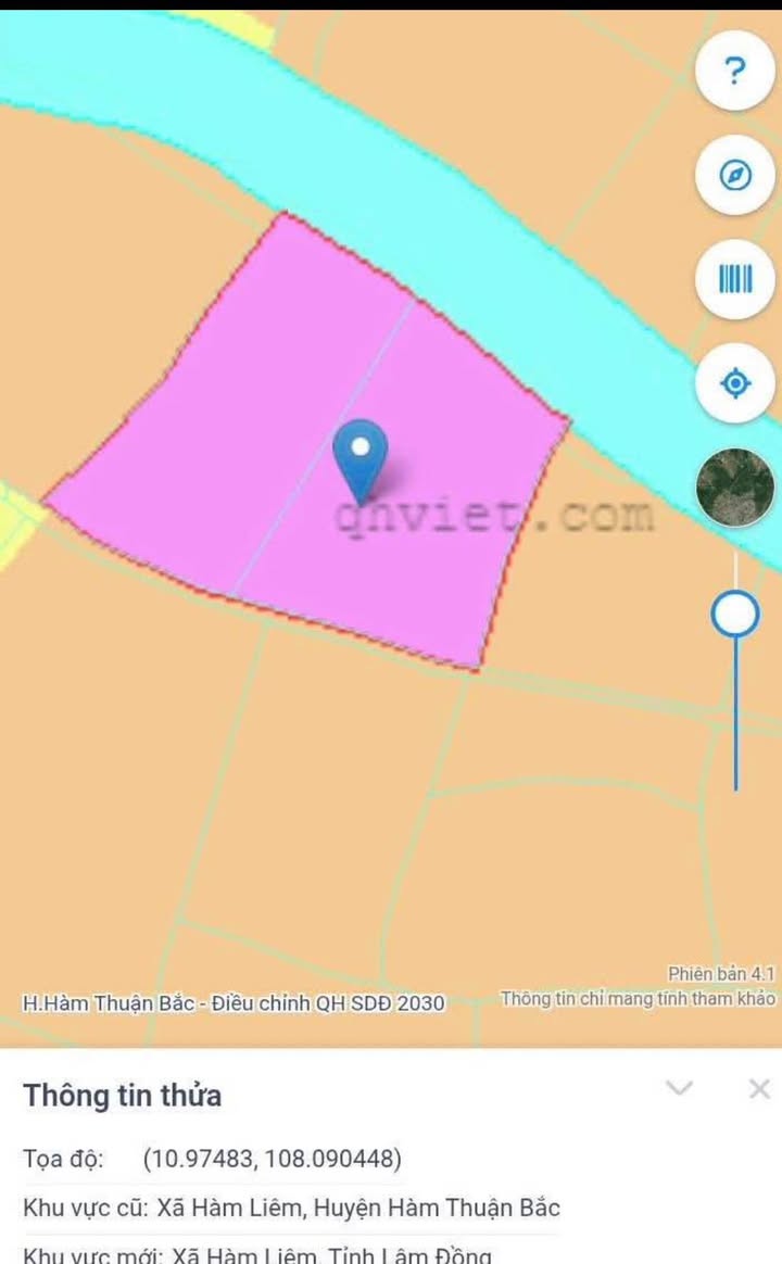 Đất nền Xã Hàm Liêm 1200m² giá 600 triệu - Sổ đỏ chính chủ!