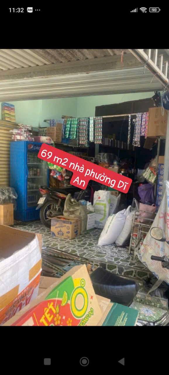 Bán nhà Dĩ An 70m² giá 3.25 tỷ - Sổ hồng riêng, kinh doanh tốt!