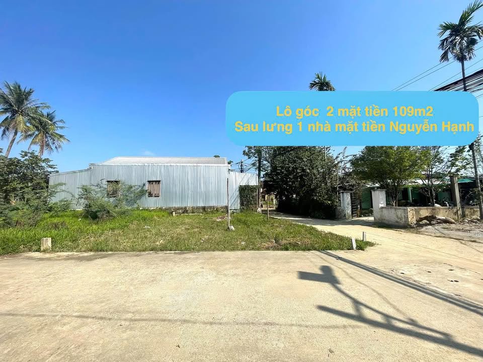 Bán Đất Lô Góc Kiệt Ô Tô Nguyễn Hạnh, Huế - 108m² Sổ Hồng Chính Chủ