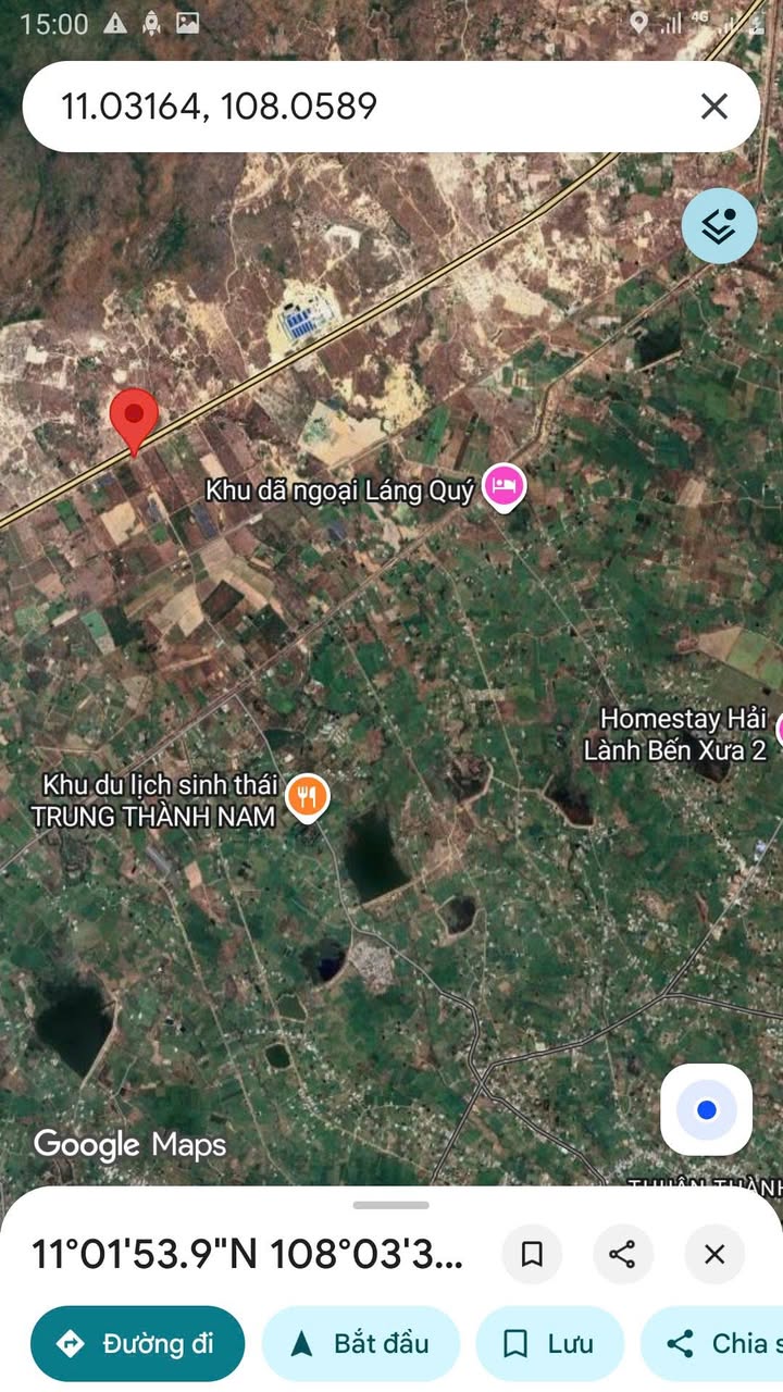 Bán Đất Vườn 1000m² Hàm Liêm, Phan Thiết - Mặt Tiền Rộng 50m