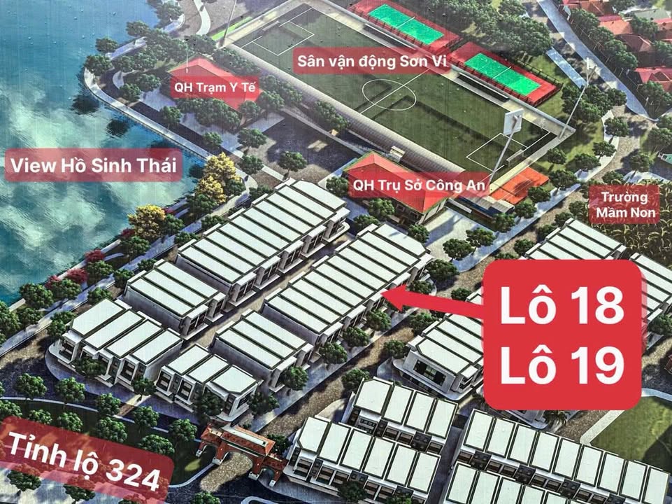 Đất nền Sơn Vi Lâm Thao 150m² - Sổ đỏ chính chủ, view hồ cực đẹp!