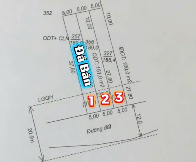 Đất nền Phước Quang Tuy Phước 185m² giá 370 triệu - Thổ cư 100%