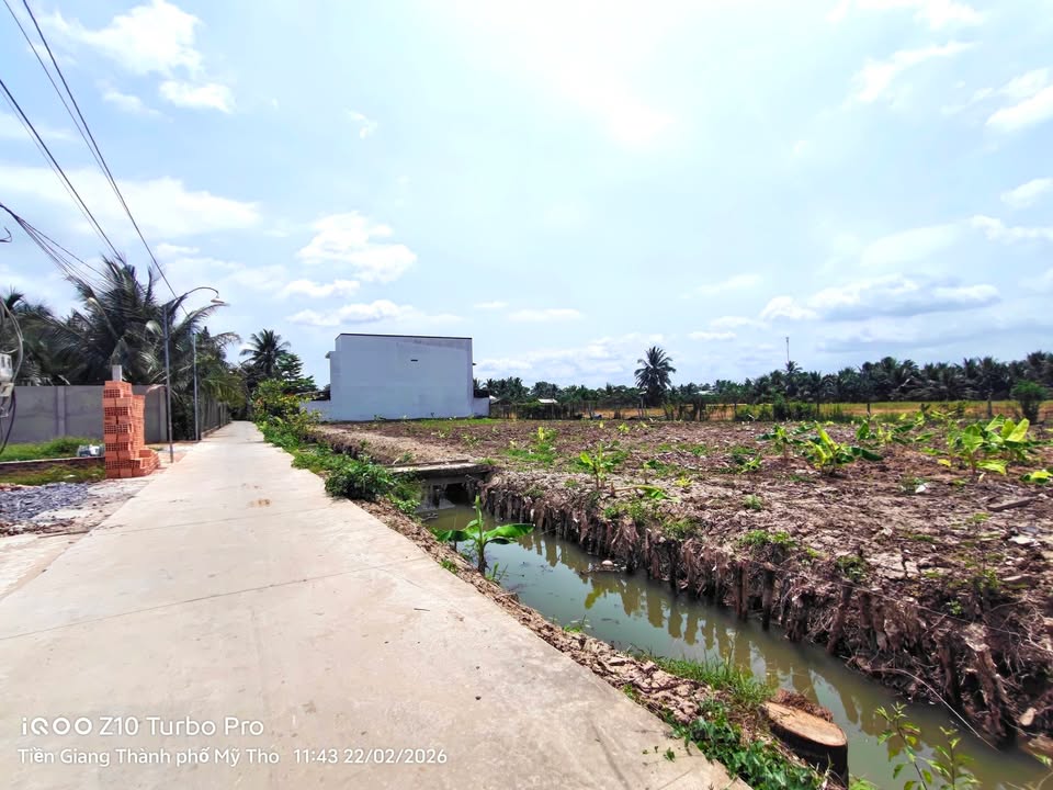 Đất nền Mỹ Phong, Mỹ Tho 100m² - Sổ hồng sẵn, gần TTTM AEON