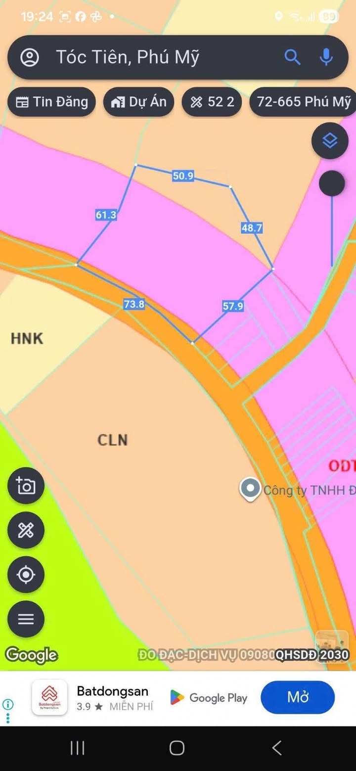 Đất Vàng 3313m² Tân Phú - Tiềm Năng Kinh Doanh Sân Cầu Lông/Pickleball