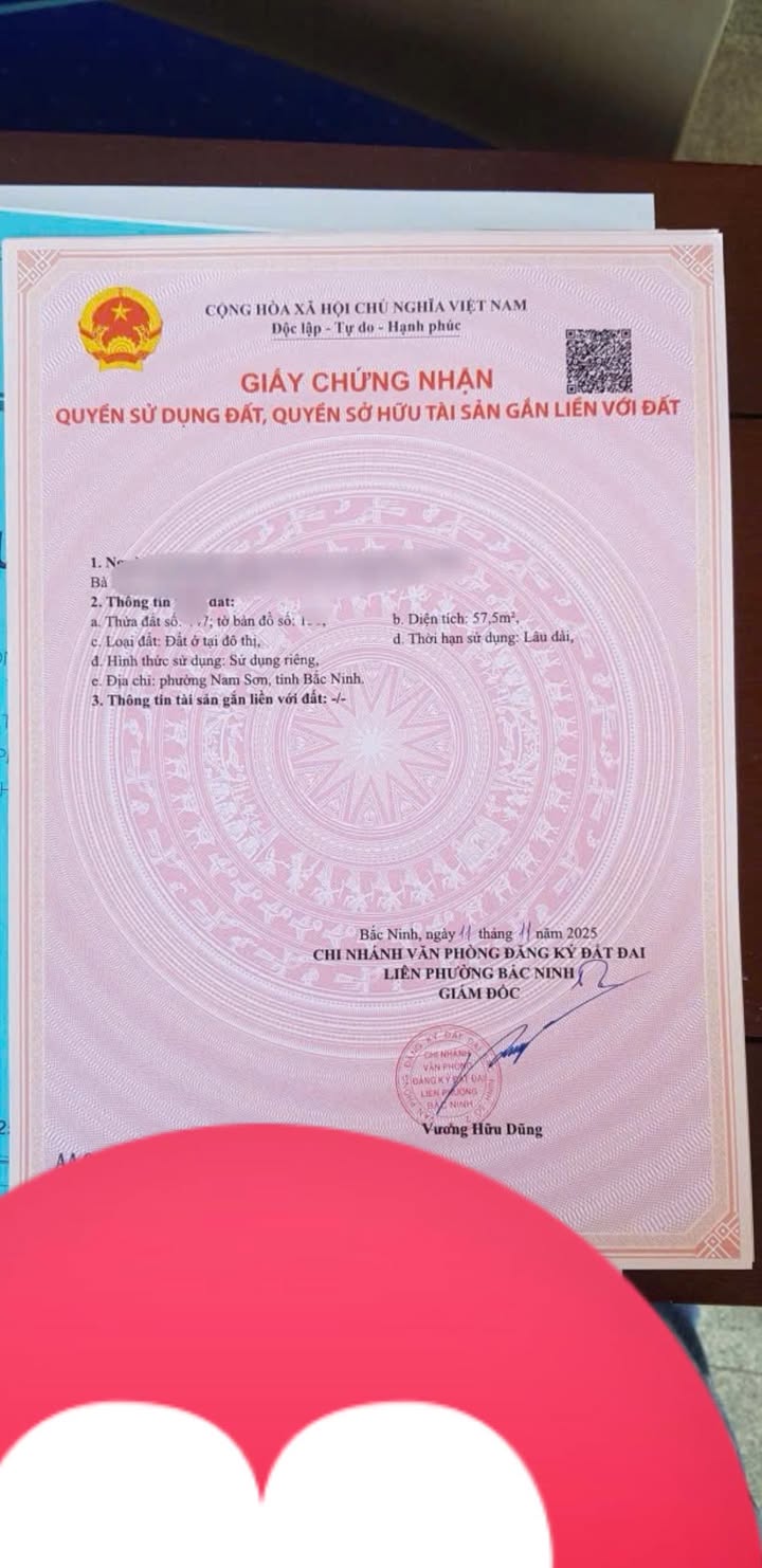 Bán Đất Nam Sơn, Bắc Ninh 57m² - Đường Ô tô, Trung tâm tiện ích