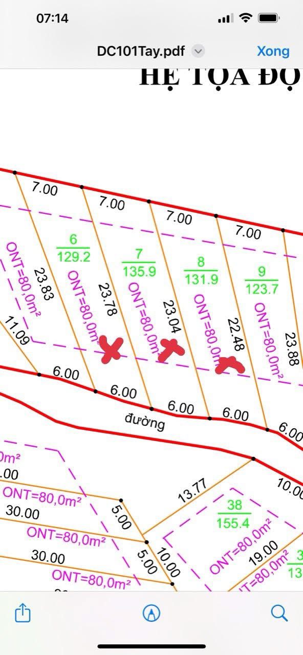 Đất nền Suối Rao Châu Đức 135m² giá 520 triệu - Đường to ô tô