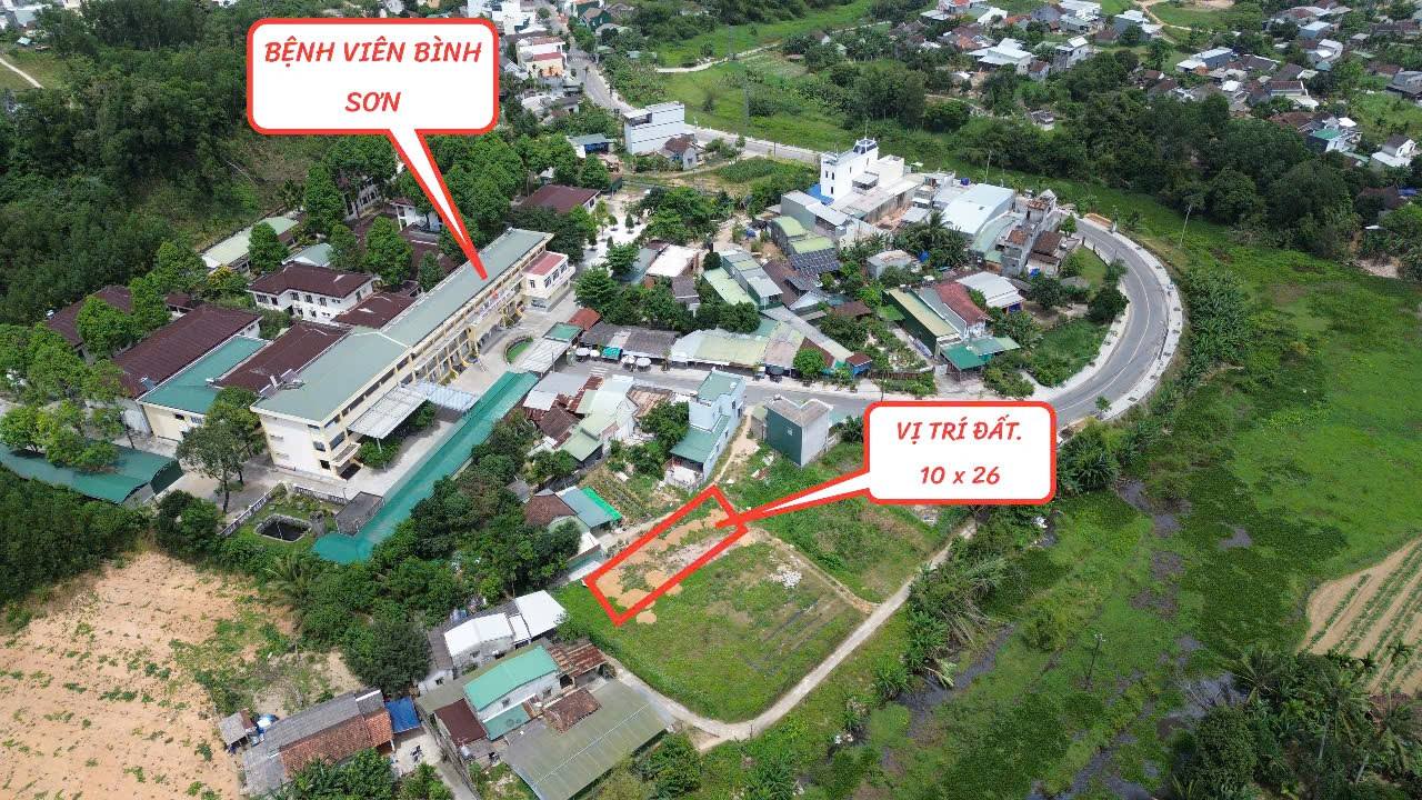 Đất nền Thị trấn Châu Ổ 260m² - Sổ hồng chính chủ, giá 1 tỷ!