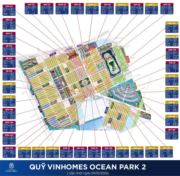 Shophouse Ocean Park Gia Lam 17tỷ - Thích hợp KD