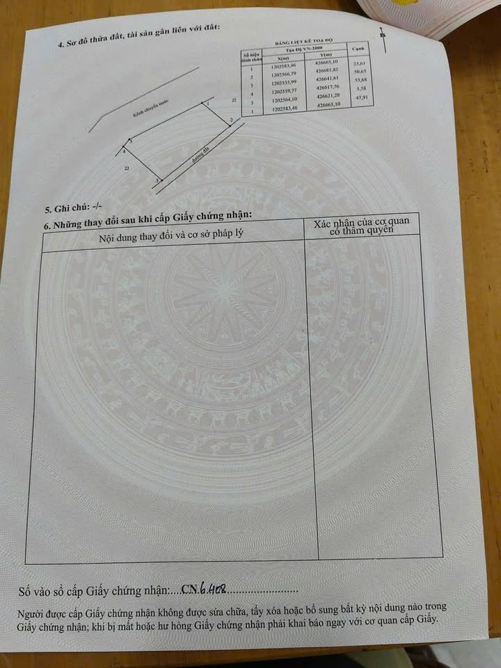 Bán Gấp Đất Vườn 3492m² Tân Lập Tà Mon, Bình Thuận - Sổ Đỏ Riêng