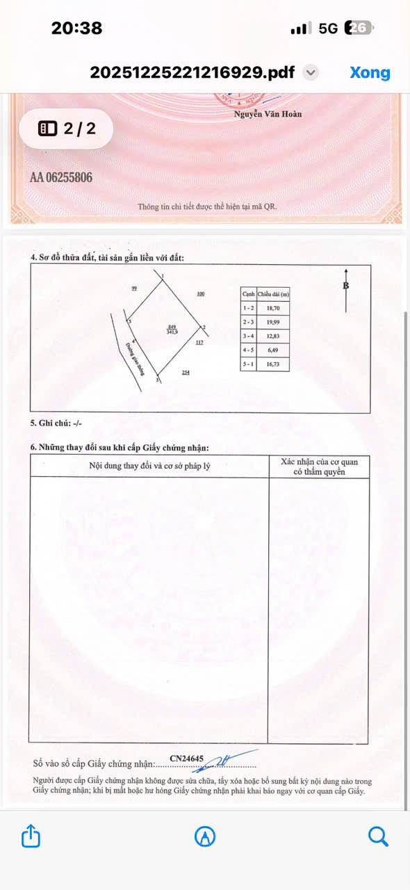 Đất nền Đồi Bia, TP. Thái Nguyên 170m² - Sổ đỏ sẵn sàng, giá chỉ hơn 1 tỷ