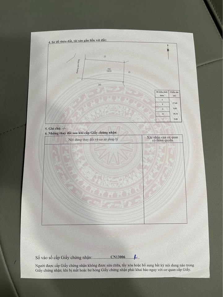 Đất nền Khôi Kỳ, Đại Từ 162m² - Sổ đỏ chính chủ, giá tốt!