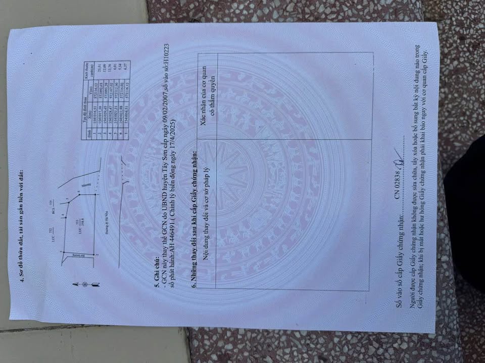 Bán Đất Nền Phú Lạc, Châu Đức 260m² - Sổ Hồng Sẵn, Giá 8xx Triệu