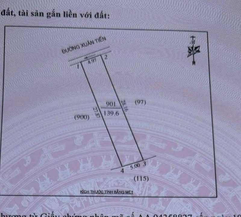 Nhà Mặt Tiền KD Xuân Tiến Vinh 139m² - Sẵn Sàng Kinh Doanh