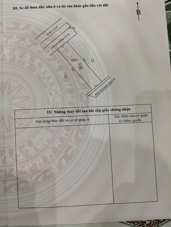 Đất Vĩnh Lộc 100m² Mặt Tiền QL45 - Kinh Doanh Sầm Uất