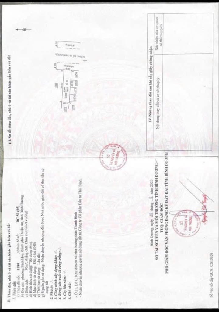 Đất Thổ Cư 90m² Thuận An - Ngay Chợ 434 - Giá 4.6 Tỷ