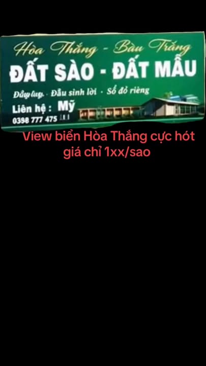 Đất vườn Hòa Thắng, Bình Thuận 1.2ha - View biển cực đẹp!