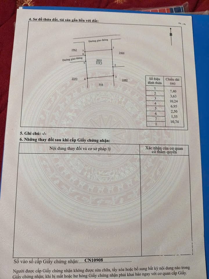 Bán đất Phổ Yên Thái Nguyên 265m² hơn 1 tỷ - Sổ đỏ chính chủ!