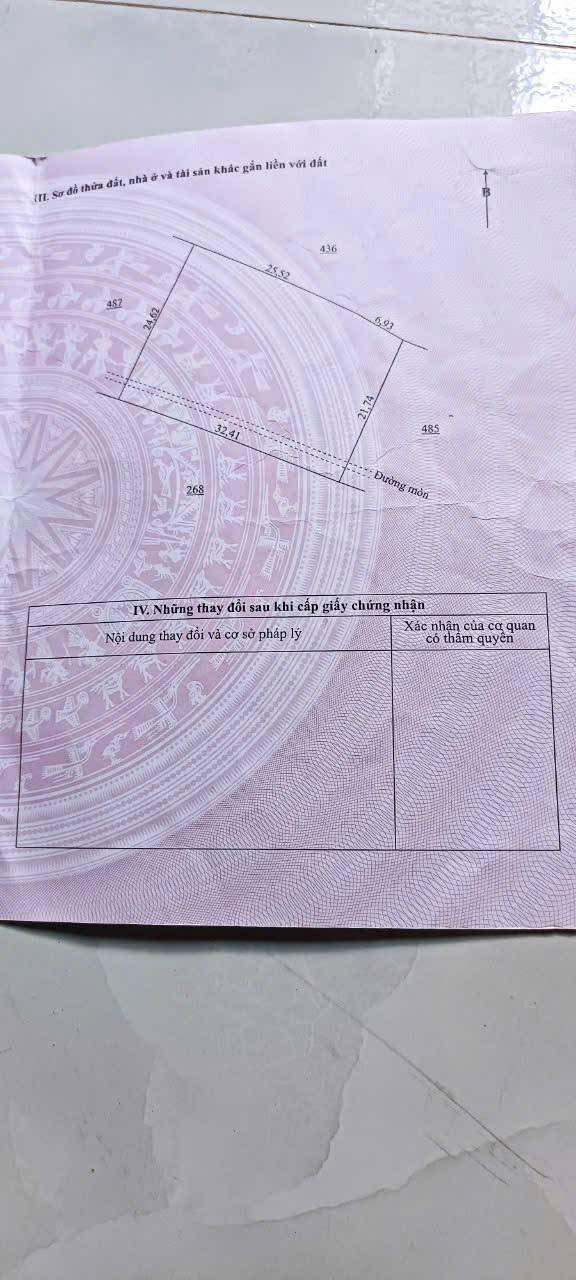 Bán Đất Nền Định Thủy, Mỏ Cày Nam - 758m² Giá 620 Triệu