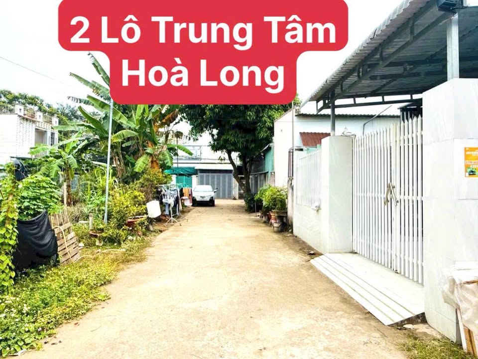 Đất Vàng Bà Rịa - 2 Lô Trung Tâm Hoà Long, Sổ Đỏ Riêng, Giá Tốt