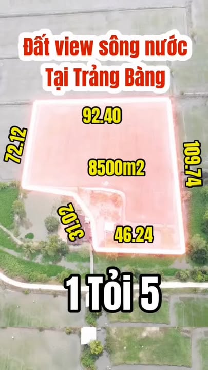 Đất nền Xã Phước Chỉ, Trảng Bàng 8500m² - Pháp lý rõ ràng!
