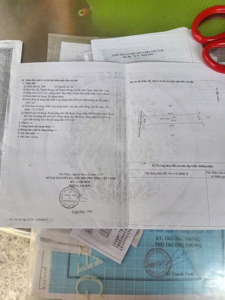 Đất Thổ Cư 600m² Đường 18, Dương Minh Châu, Tây Ninh - Giá Đầu Tư 1.71 Tỷ